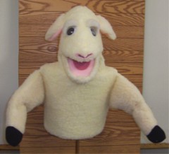 Daddy Ram Puppet Off White