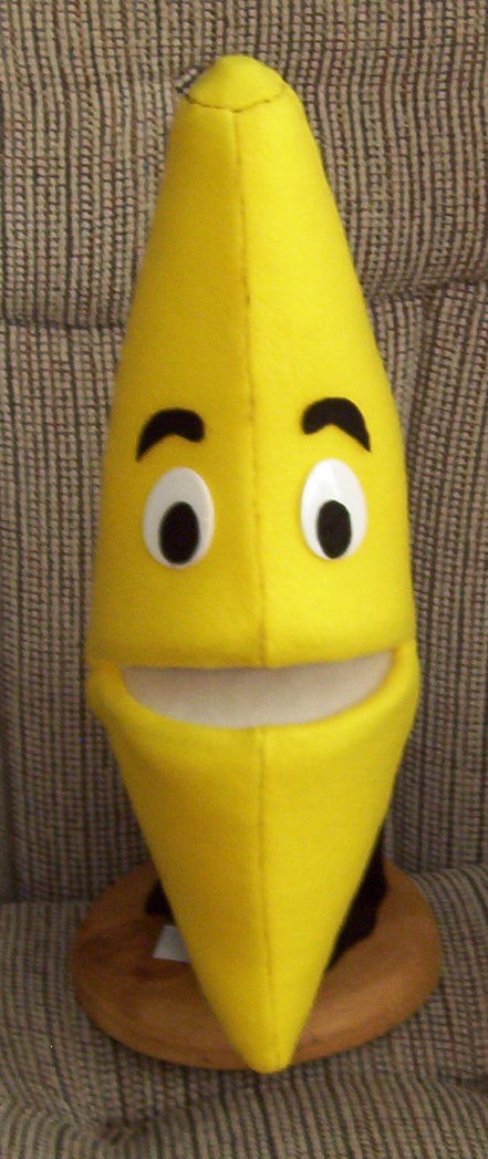 Ministry Deluxe Banana Fruit Ventriloquist Puppet-20" tall 
