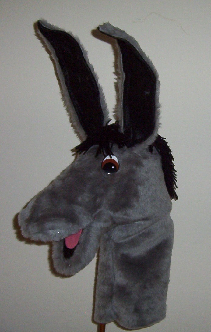 large donkey soft toy