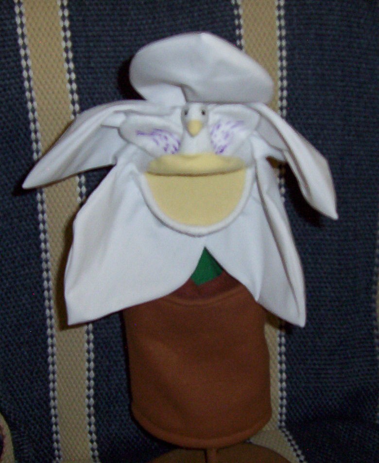 Flower of the Holy Spirit puppet