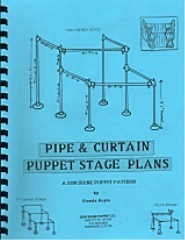 PVC  Pipe & Curtain Puppet Stage Plans