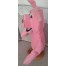 Pig puppet side view