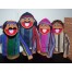 Popular Regular Biblical People Puppet Set of 4