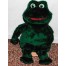 darker green bullfrog puppet