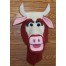 Redstone cow puppet