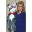 Moving mouth ventriloquist rabbit puppet