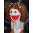LP Brunette girl puppet