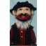 XL Old Gold Miner Puppet