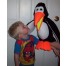 Extra large Penguin Puppet & Maddox