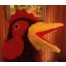 Rooster Puppet Head