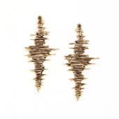 Seismic Wave Earrings